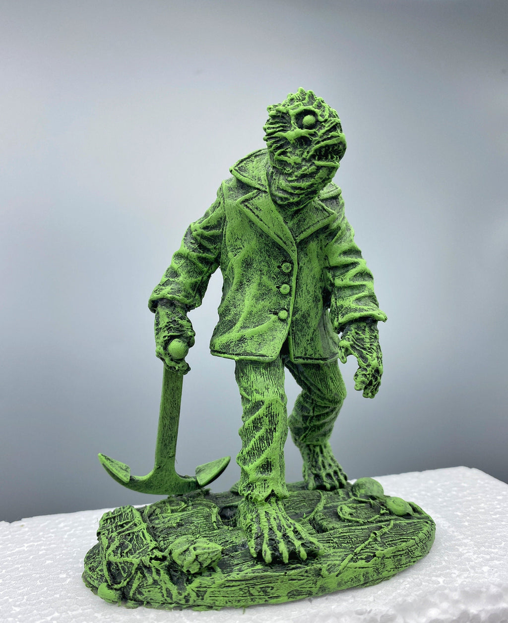 Deep One Hand-Painted Resin Figurine
