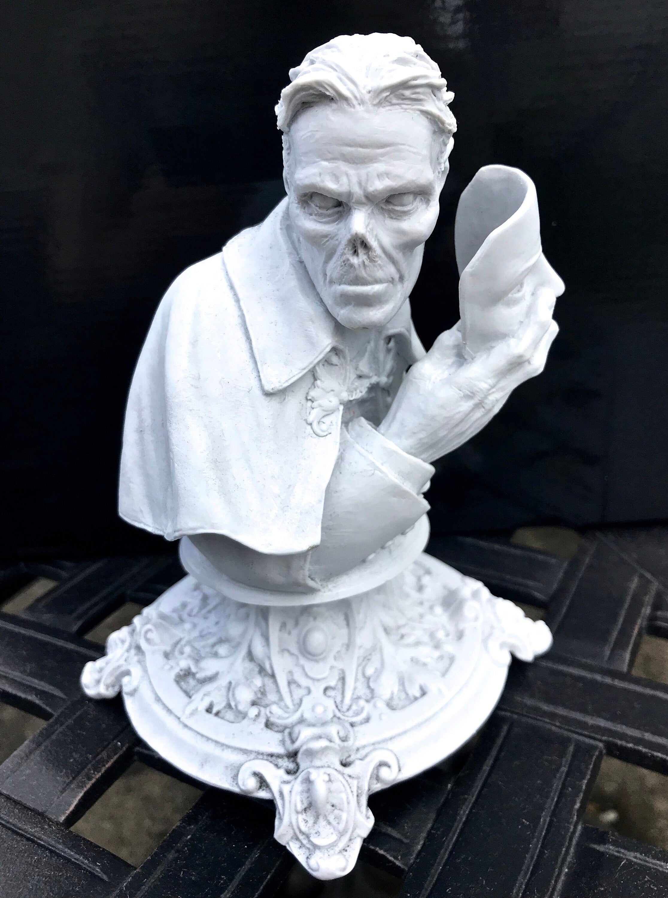 Phantom of the Opera Bust — White
