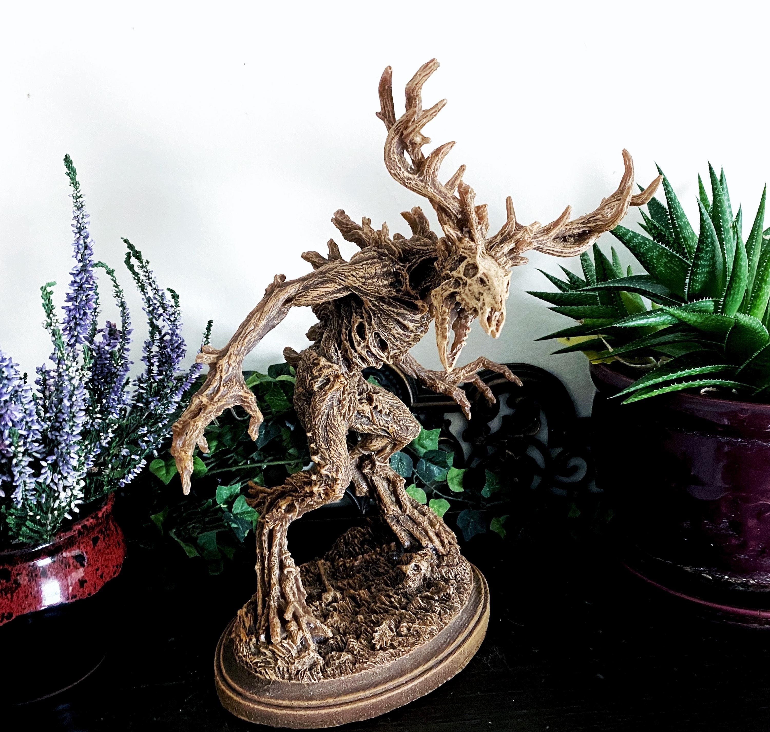 Leshen — Wendigo Hand-Painted Resin Figurine