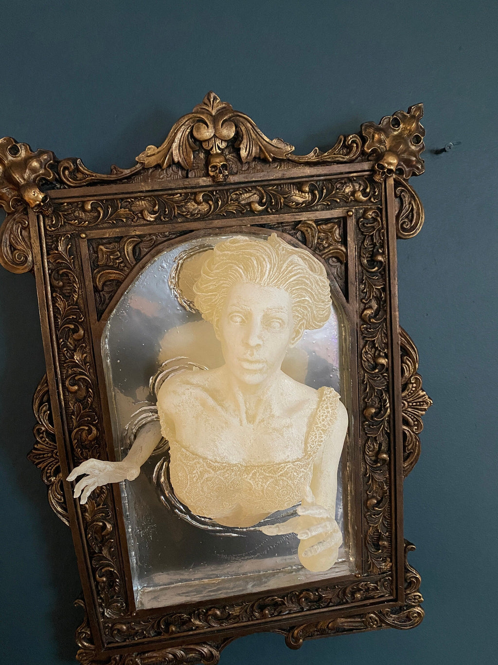 Ghost in the Mirror Wall Plaque — Glow in the Dark XL