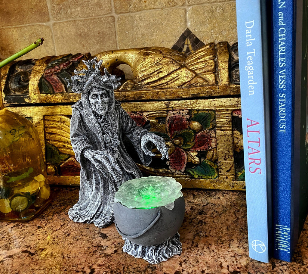 Grýla the Witch Hand-Painted Resin Figurine