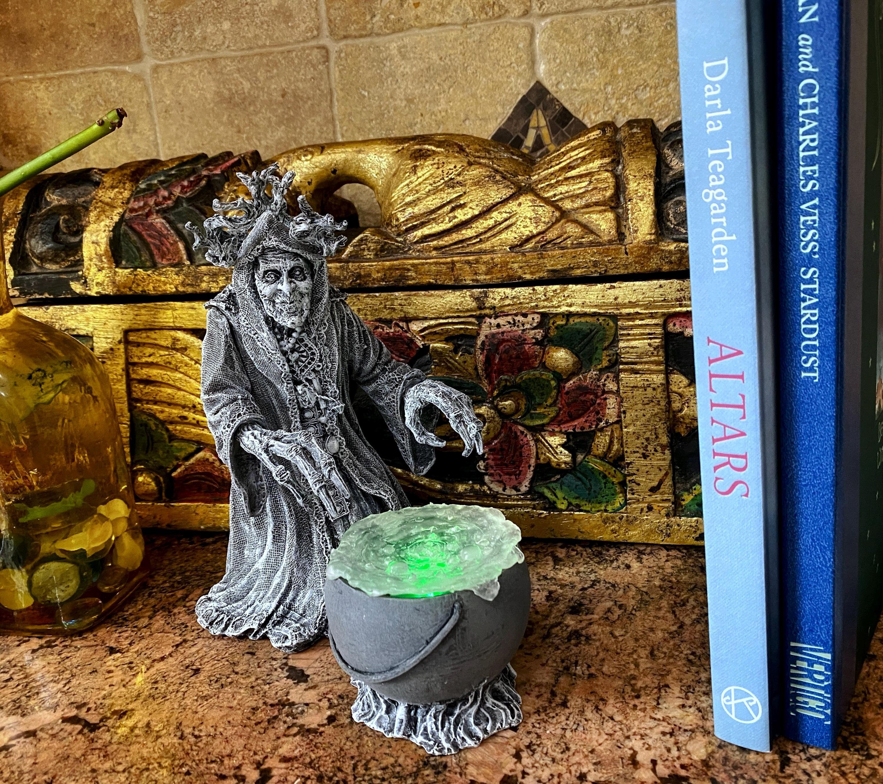Grýla the Witch Hand-Painted Resin Figurine