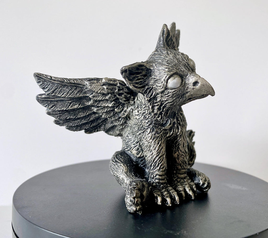 Baby Griffin Hand-Painted Resin Figurine — Version 2