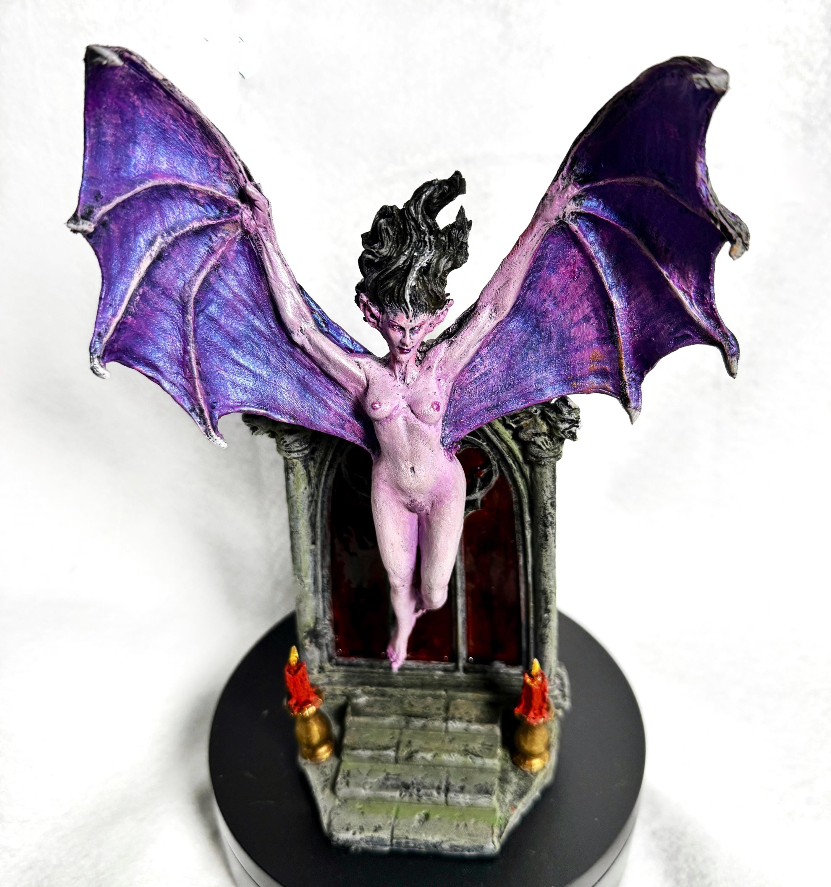Carmilla the Vampire Hand-Painted Resin Figurine — Full Color
