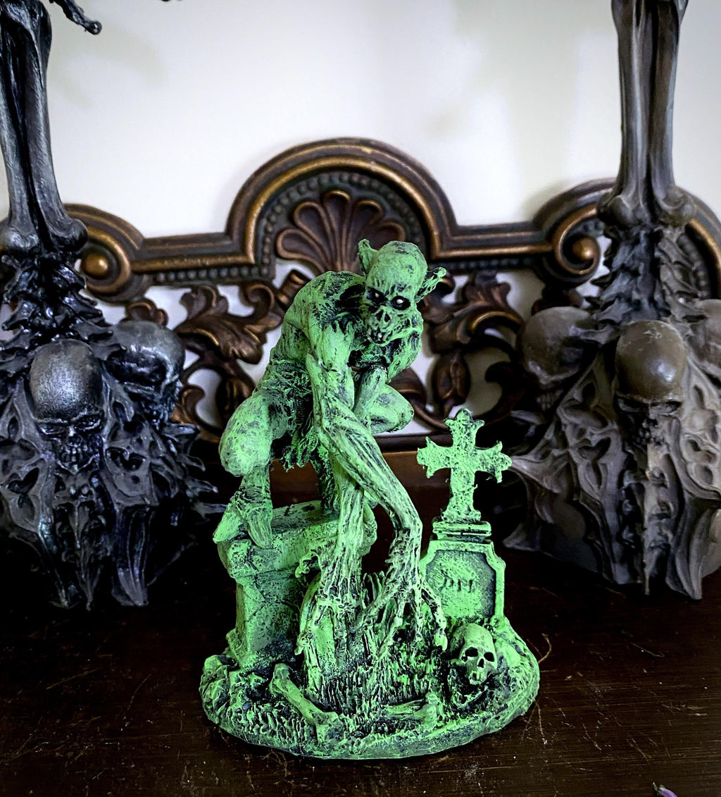 Ghoul Hand-Painted Resin Figurine