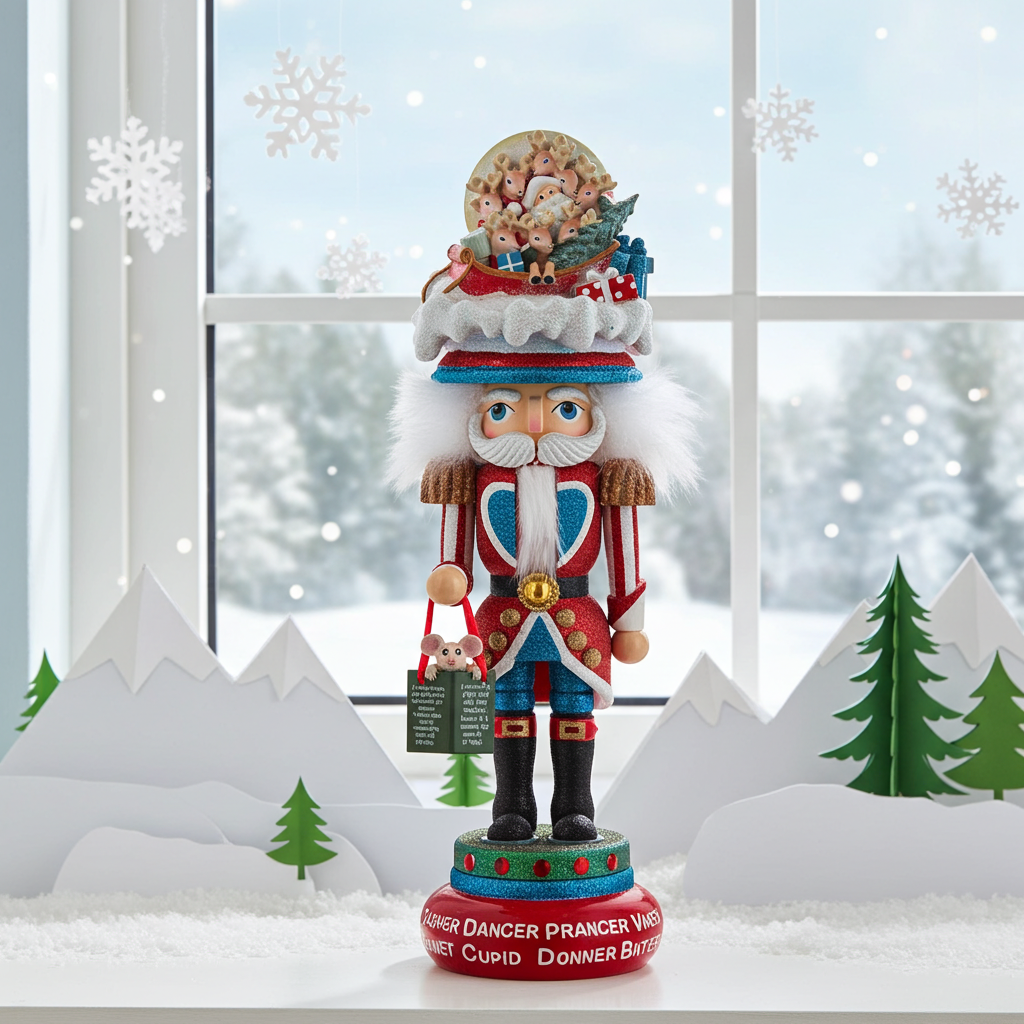18" Hollywood Nutcracker Now Dasher, Now Dancer