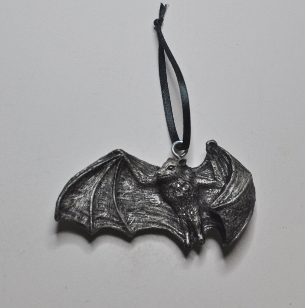 Flying Fruit Bat Hand-Painted Resin Ornament