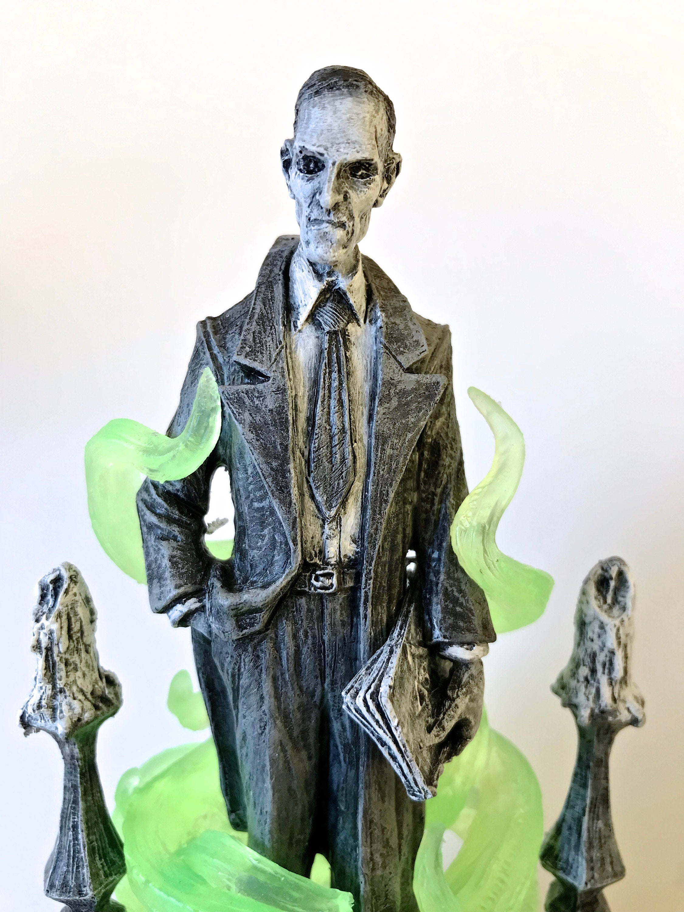 H.P. Lovecraft Statue — designed with Abigail Larson