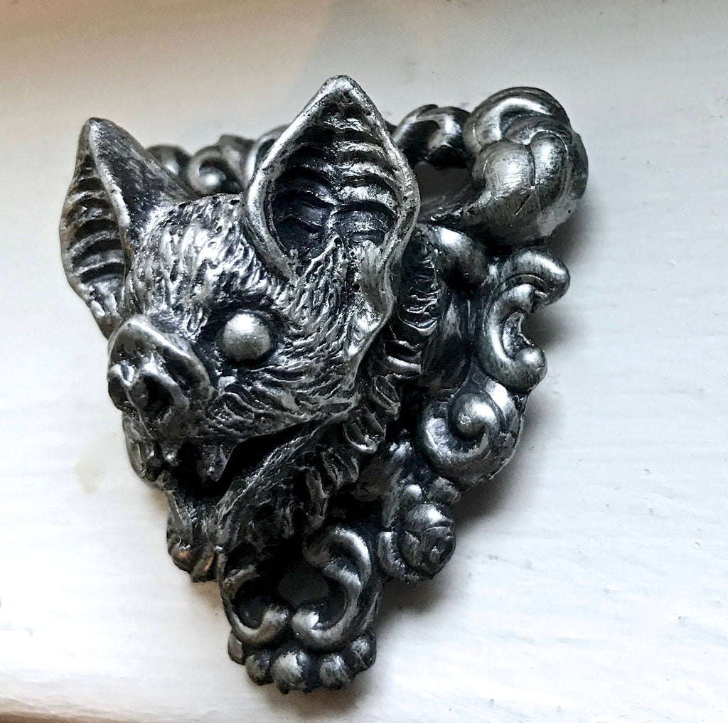 Vampire Bat Hand-Painted Resin Magnet