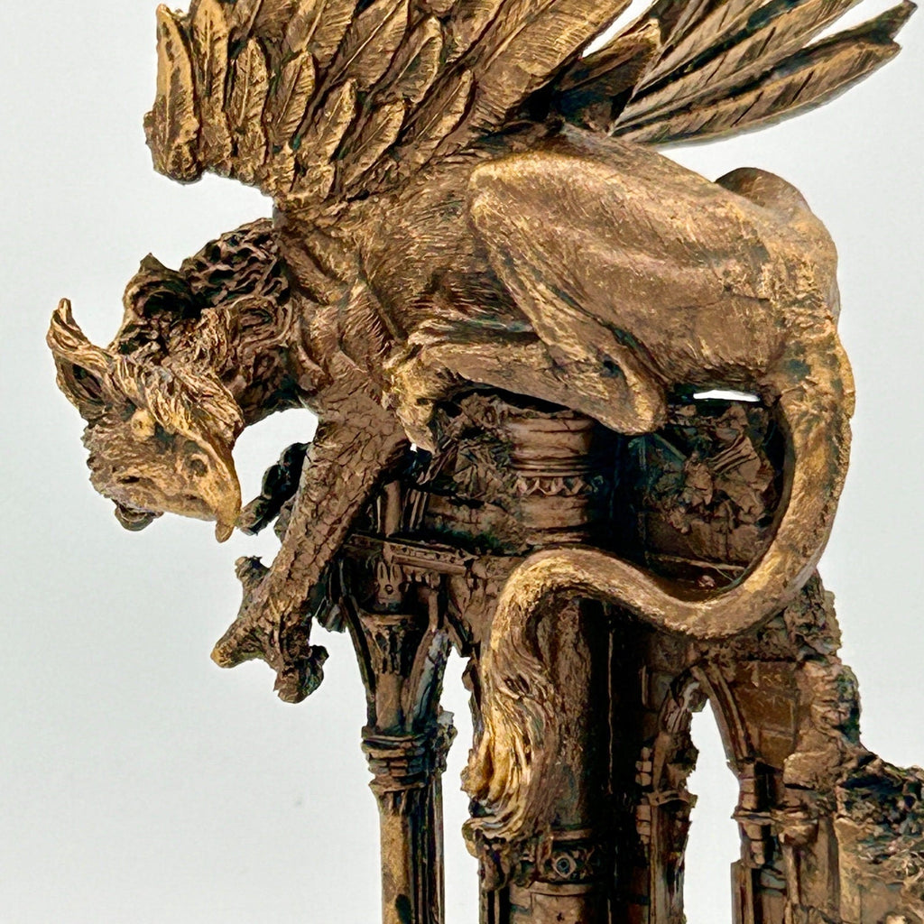 Griffin Statue — Bronze Finish