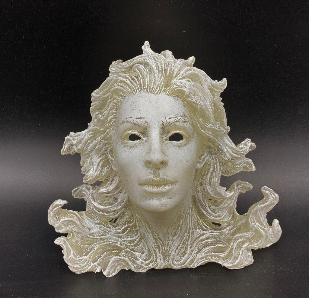 Spirit Summoning Sculpture with LED Tea Light — Version 2