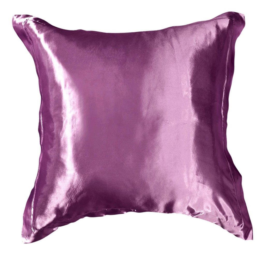 Dark Purple Midnight Bloom Euro Sham