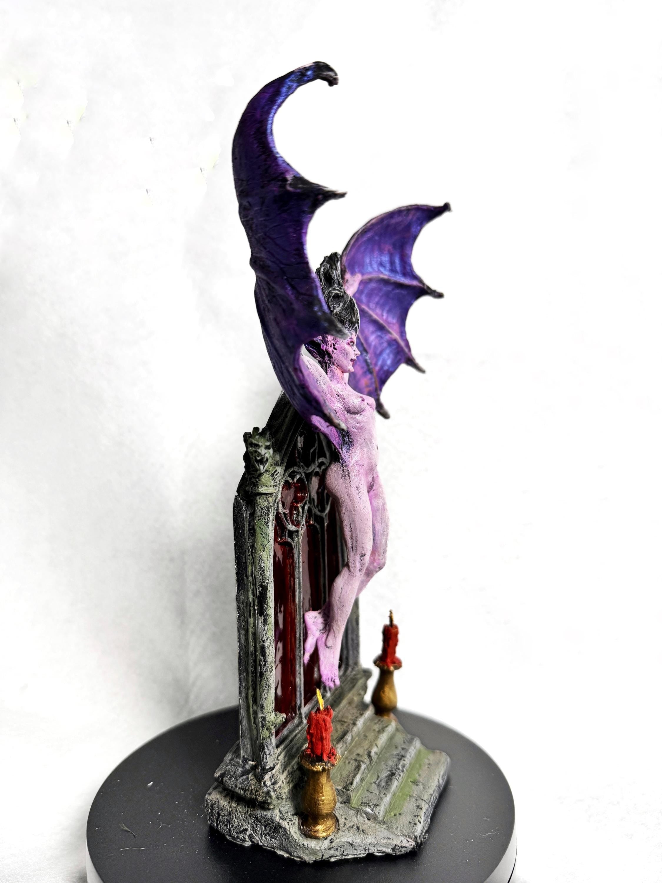 Carmilla the Vampire Hand-Painted Resin Figurine — Full Color