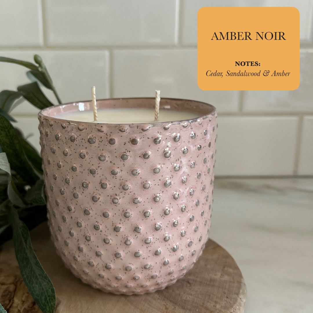 Spring Home Decor Dusty Pink Limited Edition Soy Candle