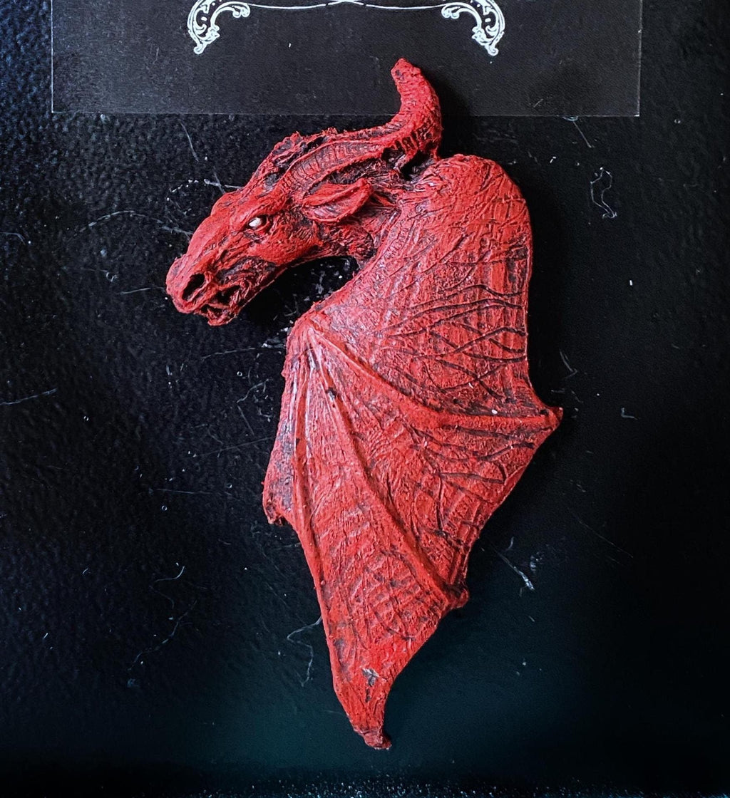 Jersey Devil Hand-Painted Resin Magnet