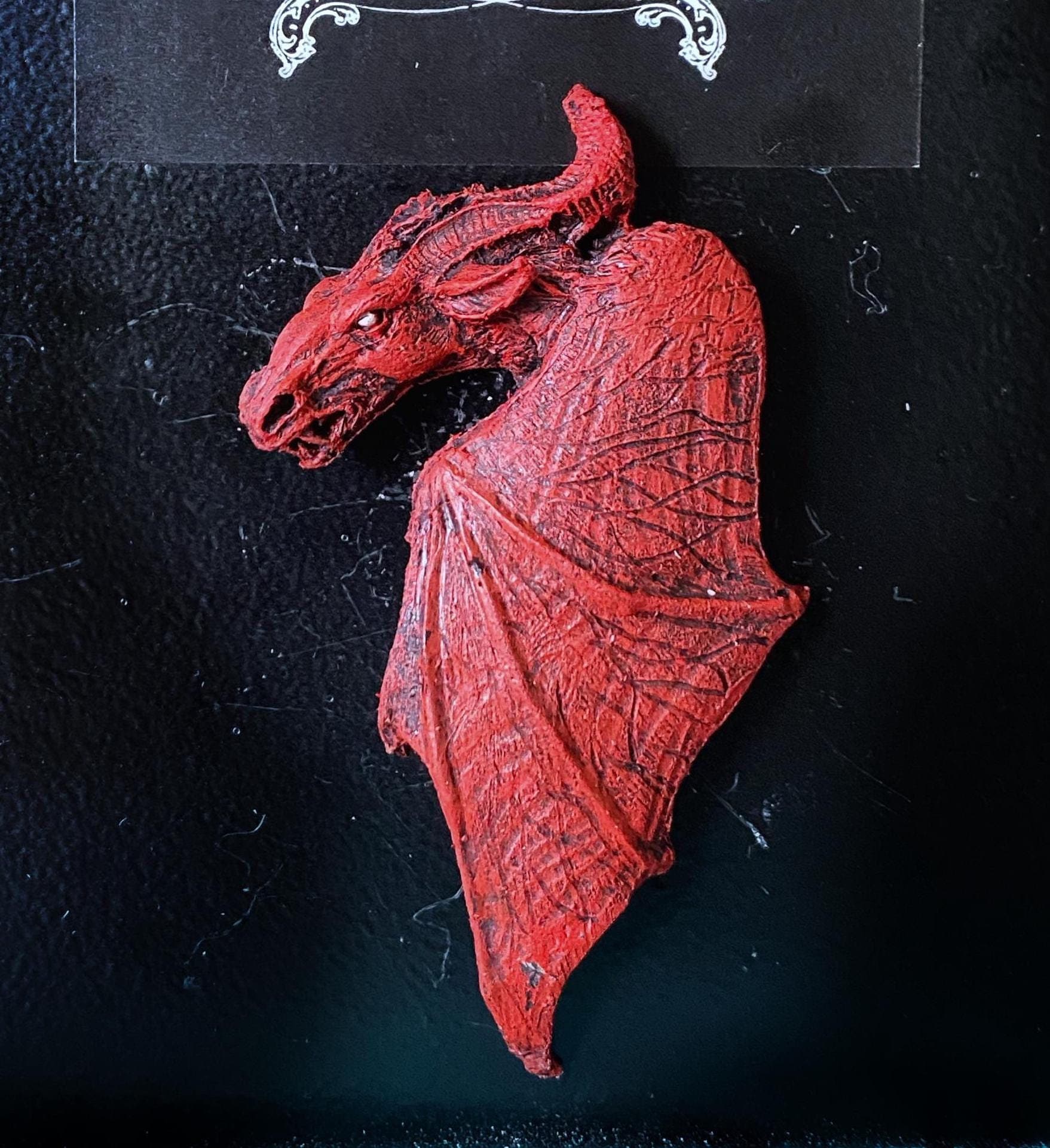Jersey Devil Hand-Painted Resin Magnet