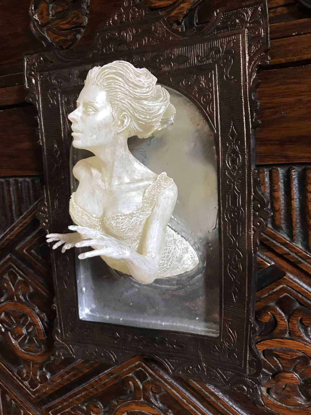 Ghost in the Mirror Wall Plaque — Large