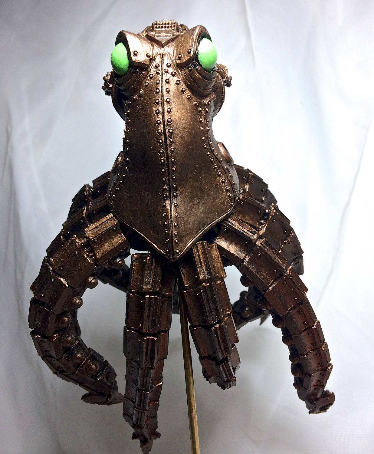 Mecha Kraken Hand-Painted Resin Figurine
