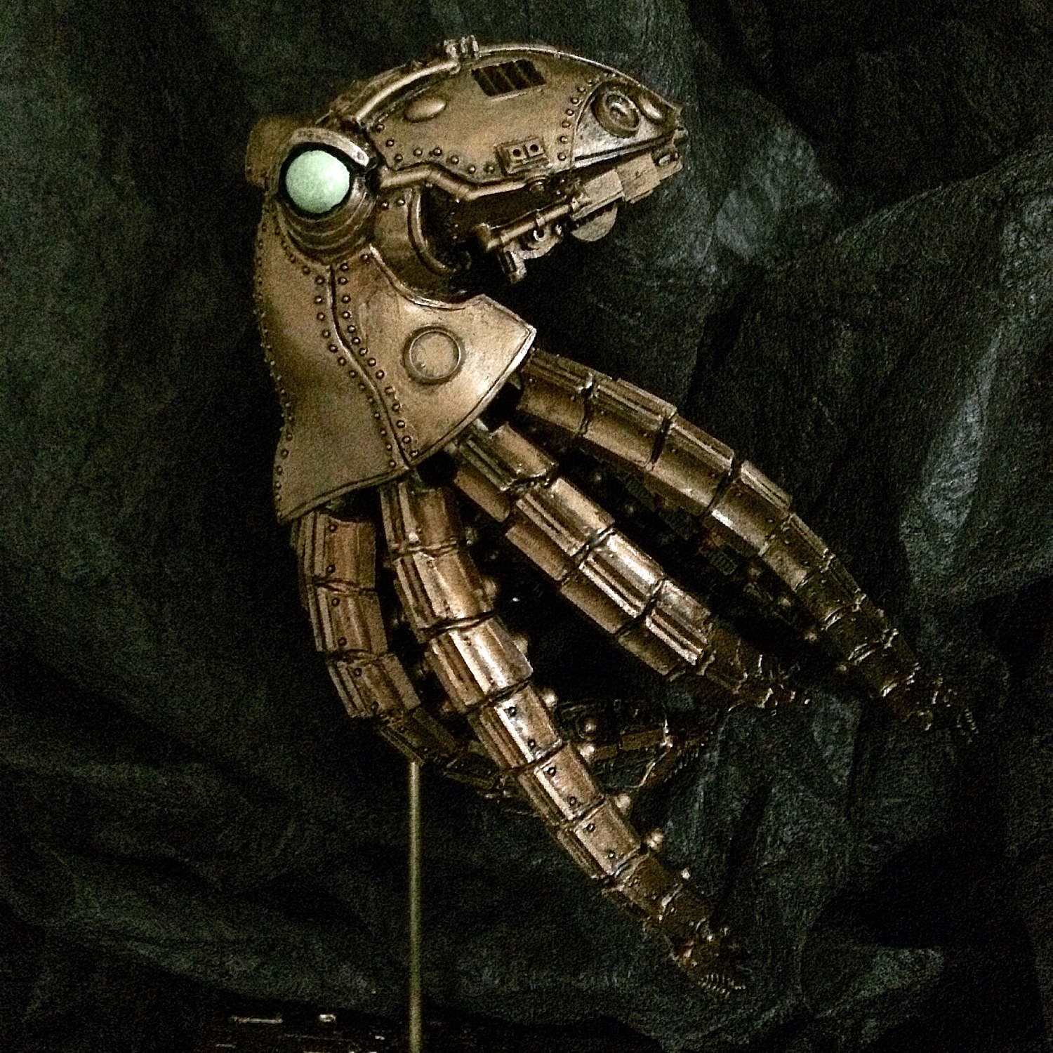 Mecha Kraken Hand-Painted Resin Figurine