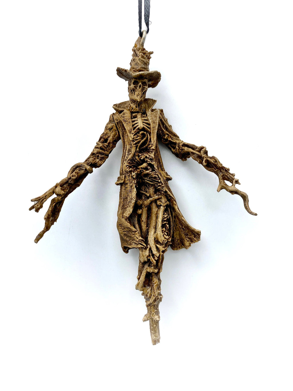 Scarecrow Hand-Painted Resin Ornament