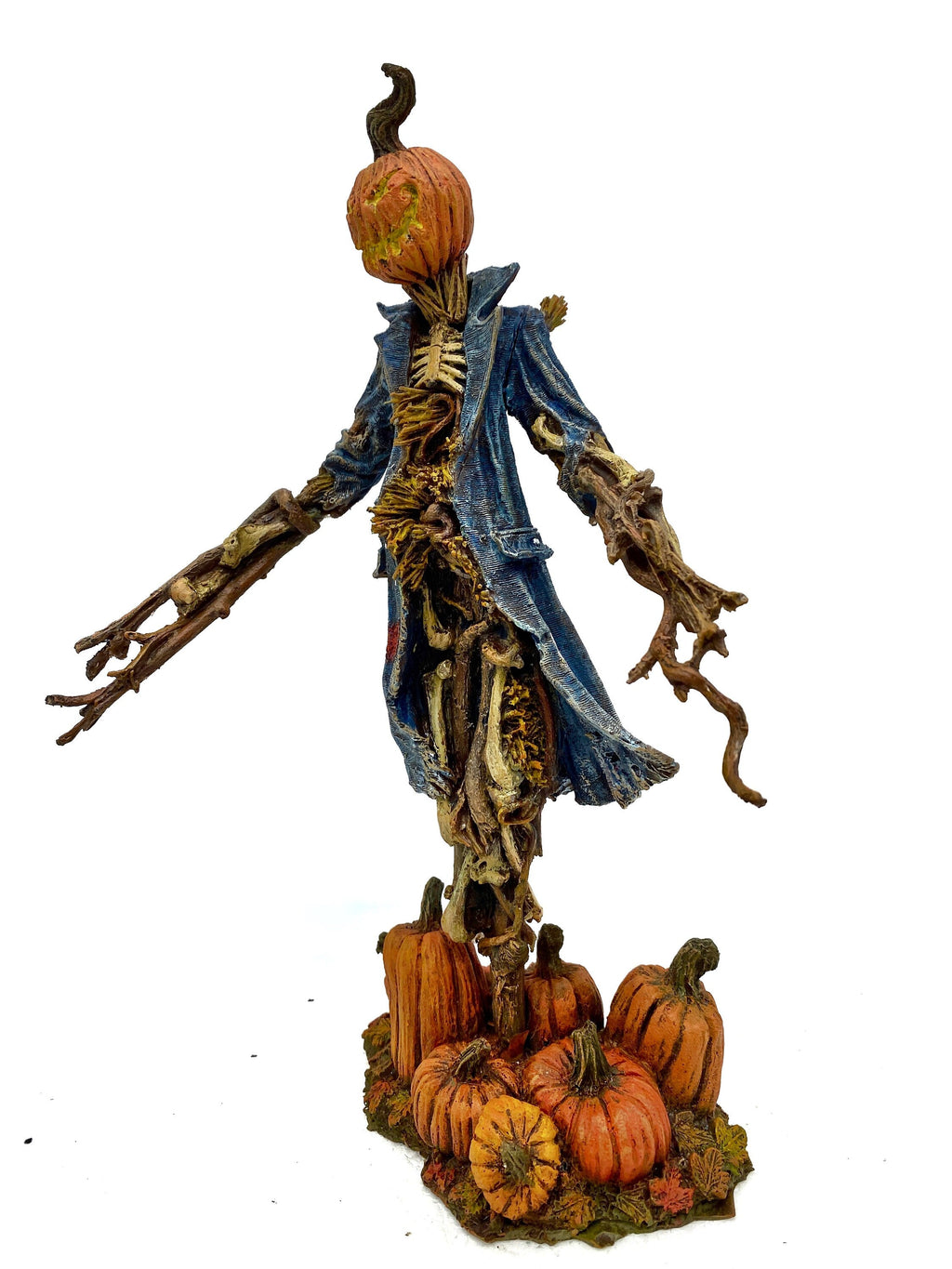 Scarecrow Hand-Painted Resin Figurine — Version 2