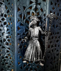 Venetian Plague Doctor Hand-Painted Resin Ornament