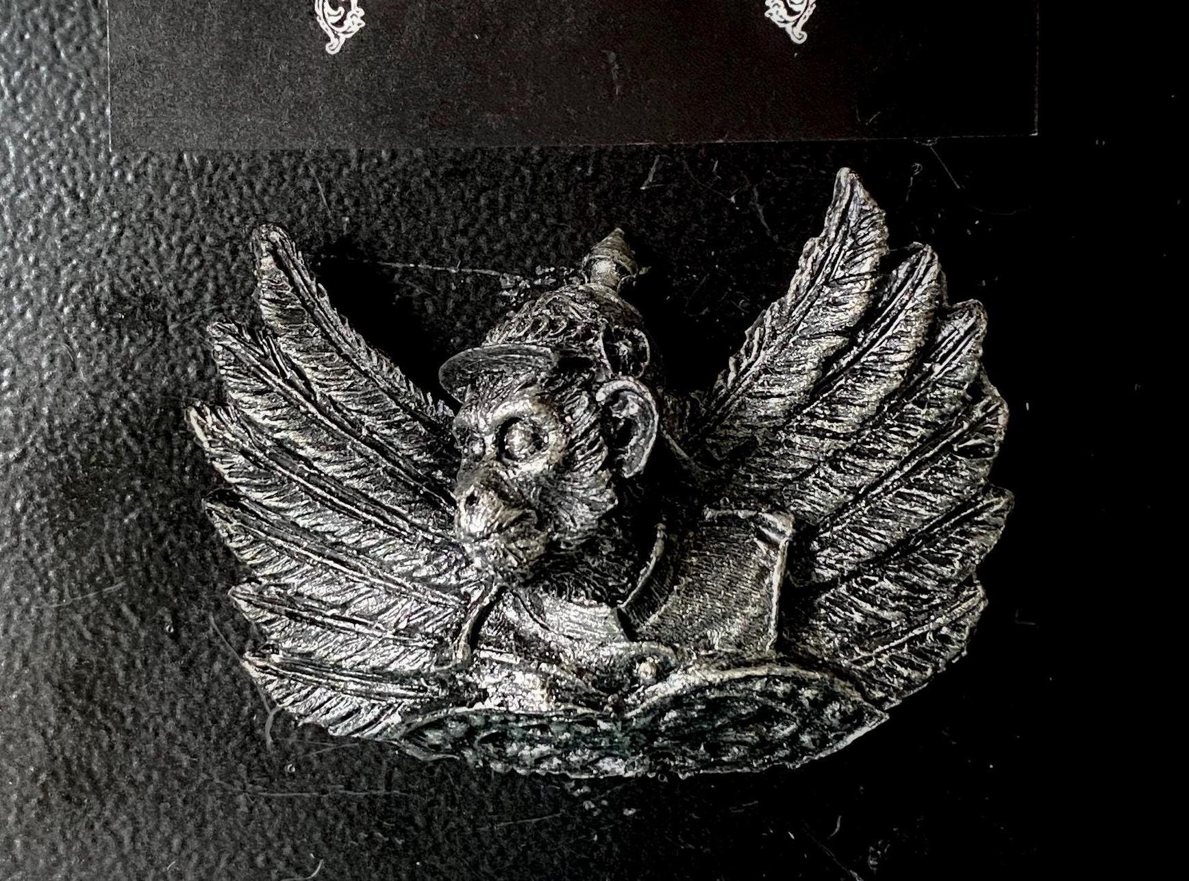 Flying Monkey Hand-Painted Resin Magnet