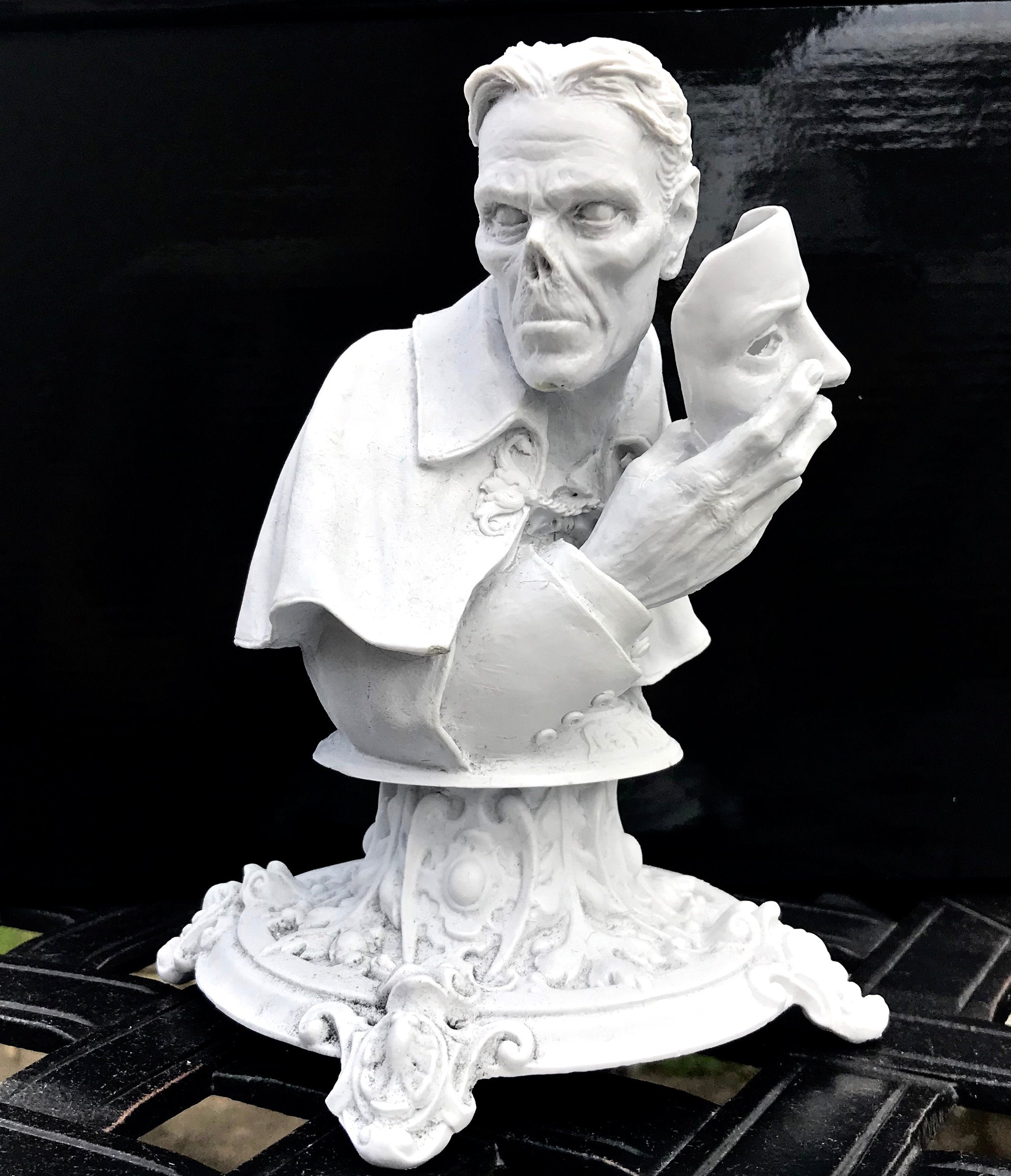 Phantom of the Opera Bust — White