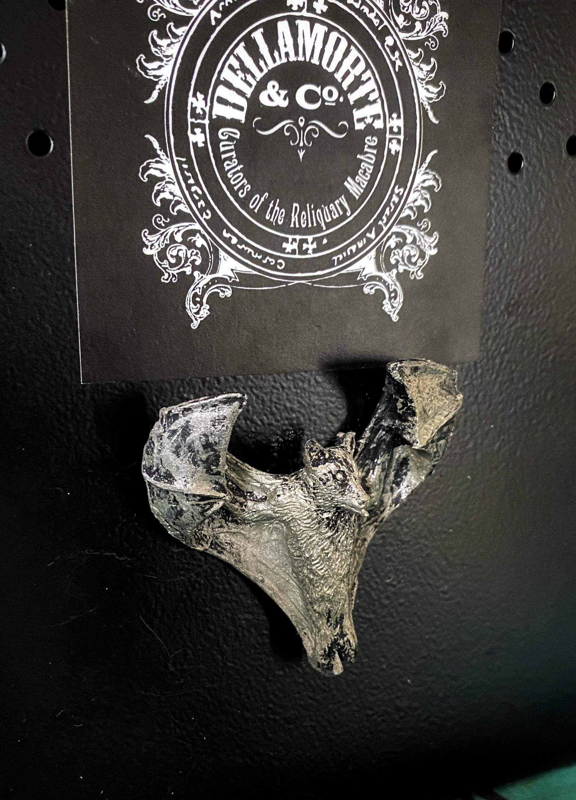 Soaring Bat Hand-Painted Resin Magnet