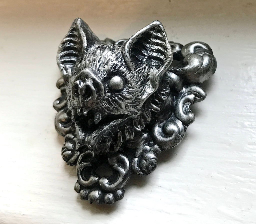 Vampire Bat Hand-Painted Resin Magnet