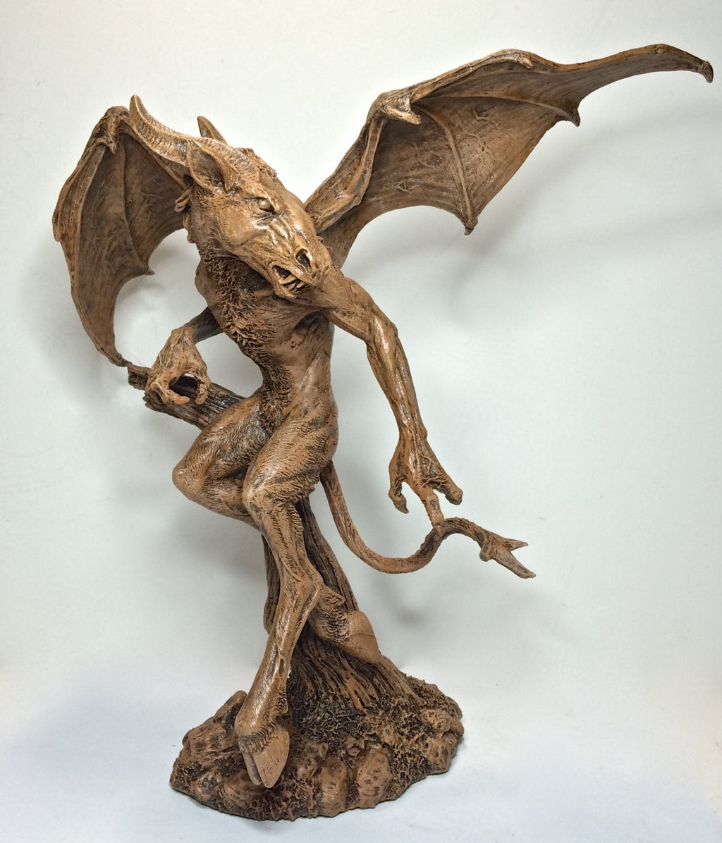 Jersey Devil Hand-Painted Resin Figurine