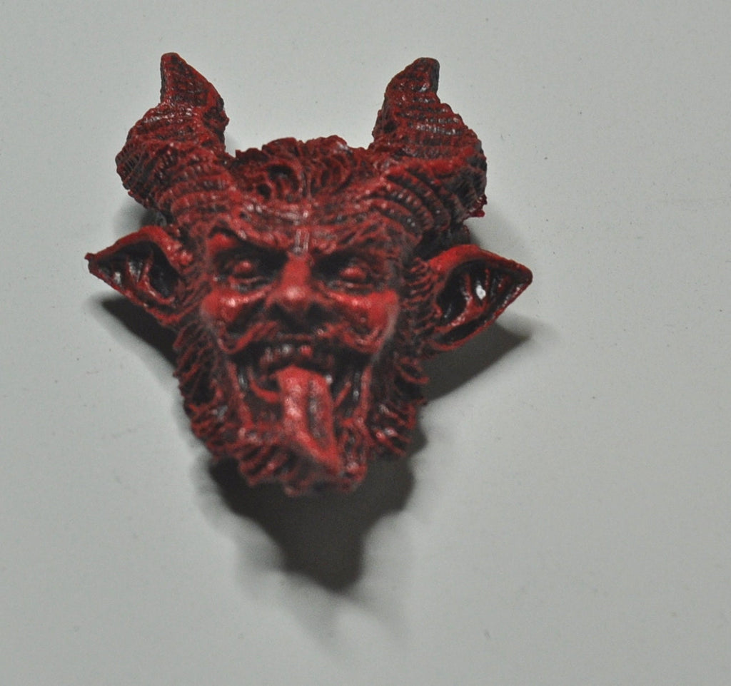 Krampus Hand-Painted Resin Magnet