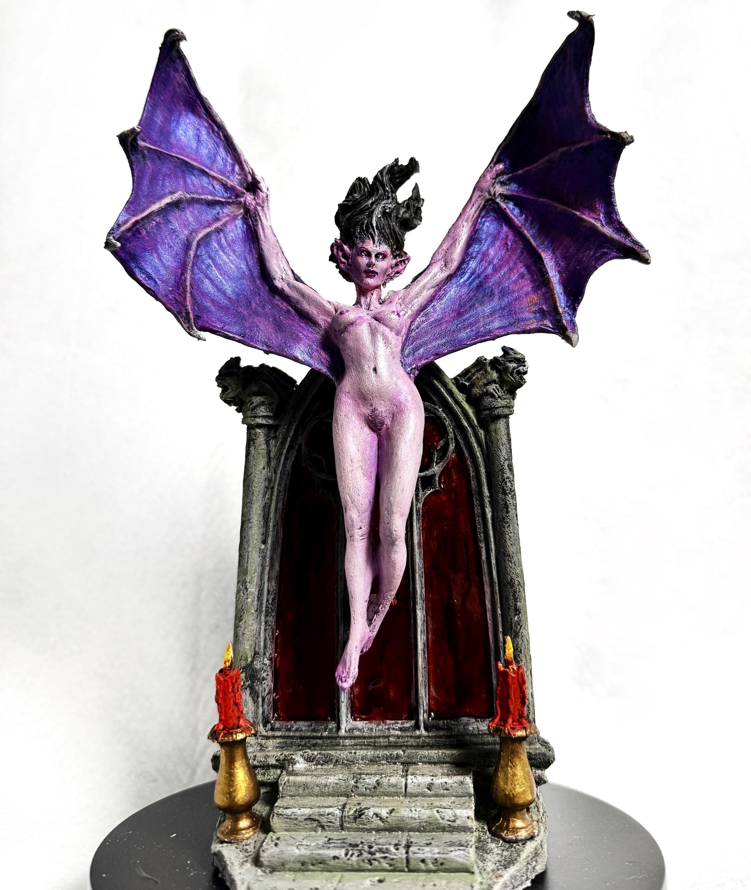 Carmilla the Vampire Hand-Painted Resin Figurine — Full Color