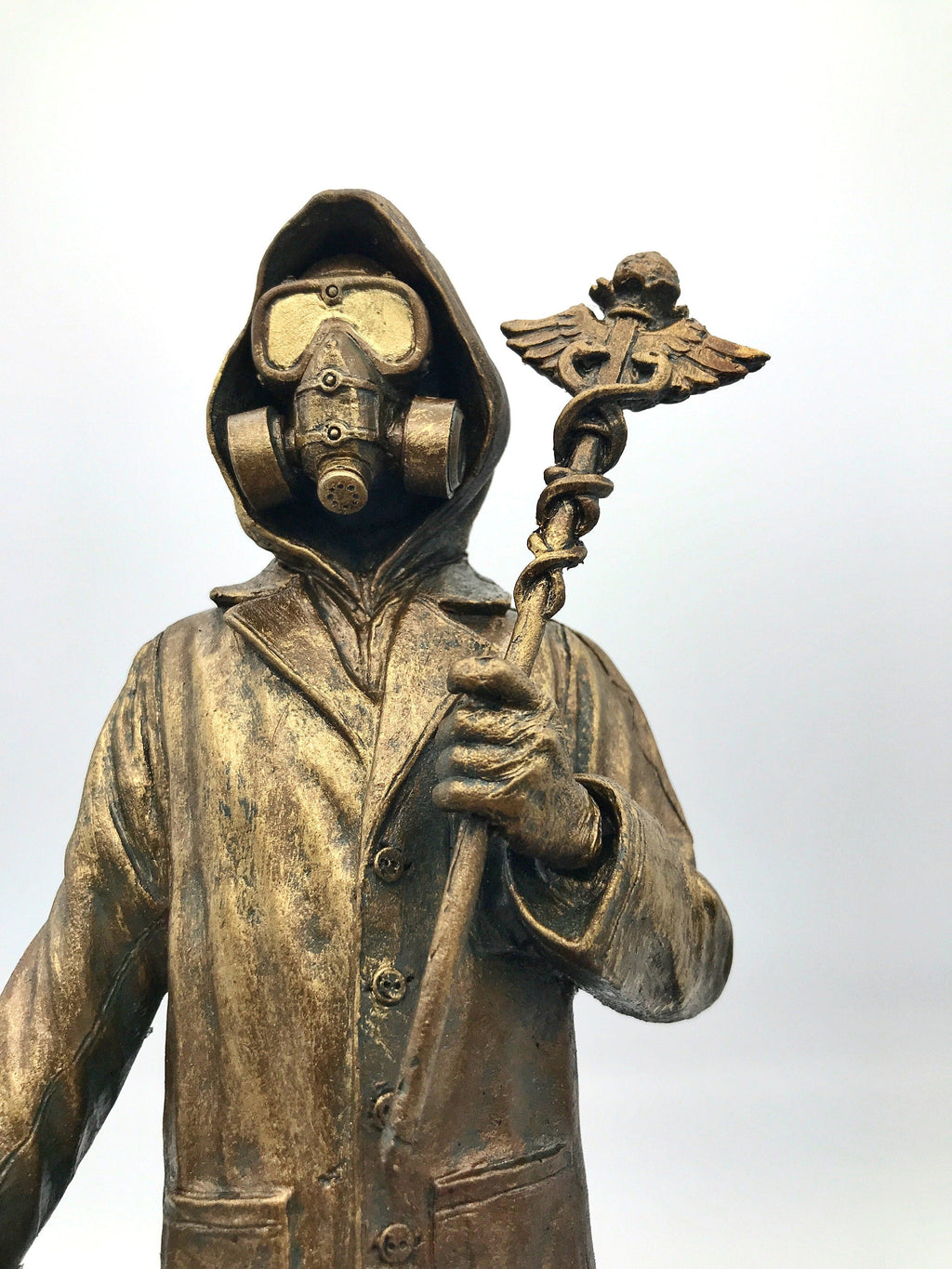 Healthcare Worker Bust — Bronze Finish