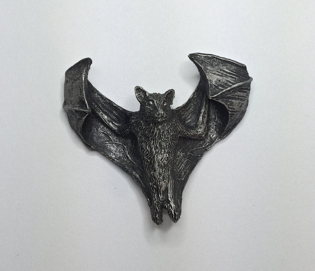 Soaring Bat Hand-Painted Resin Magnet