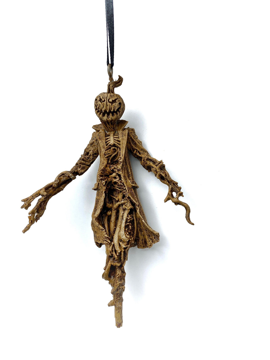 Scarecrow Ornament — Jack O’ Lantern Version