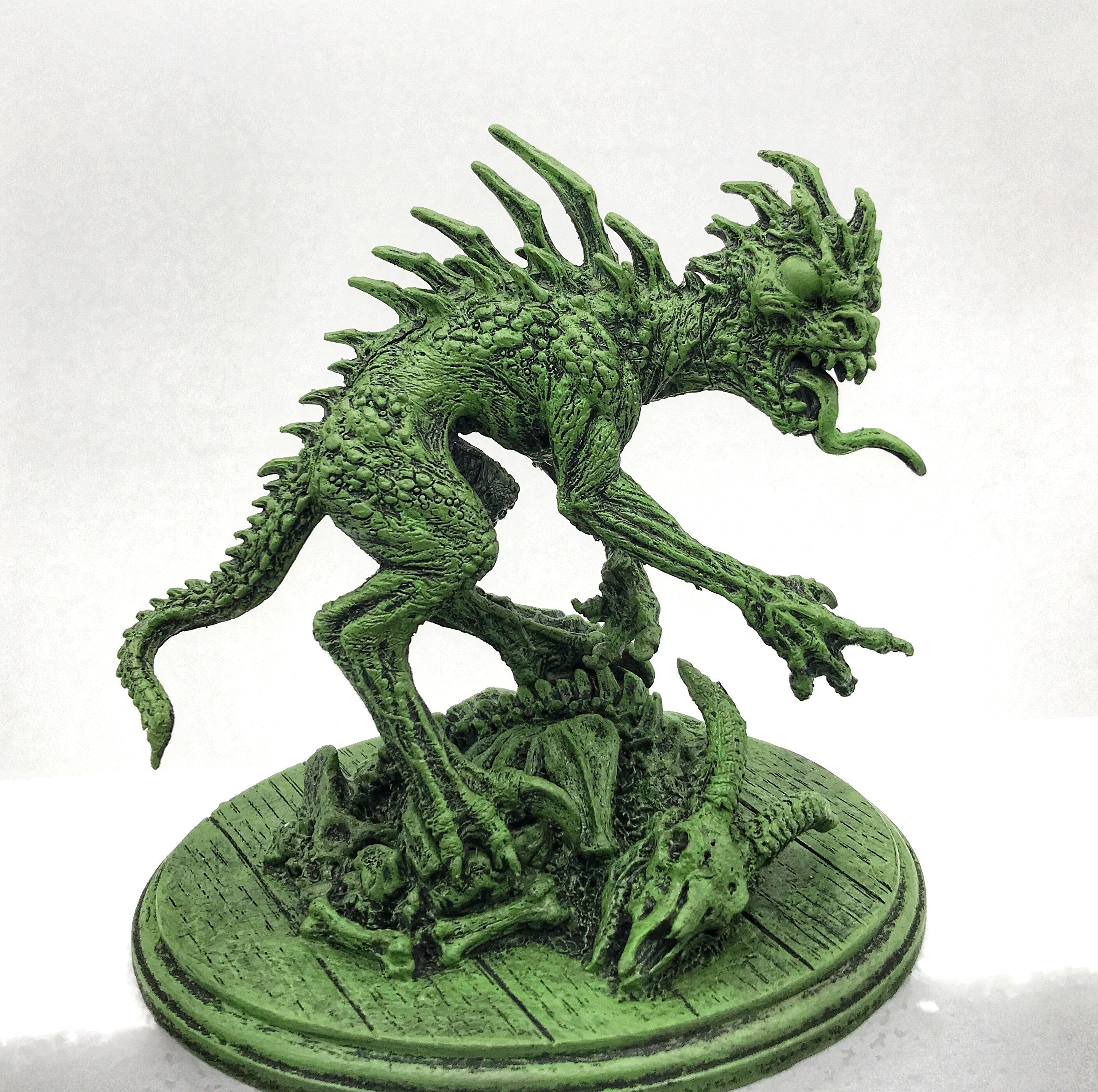 Chupacabra Hand-Painted Resin Figurine