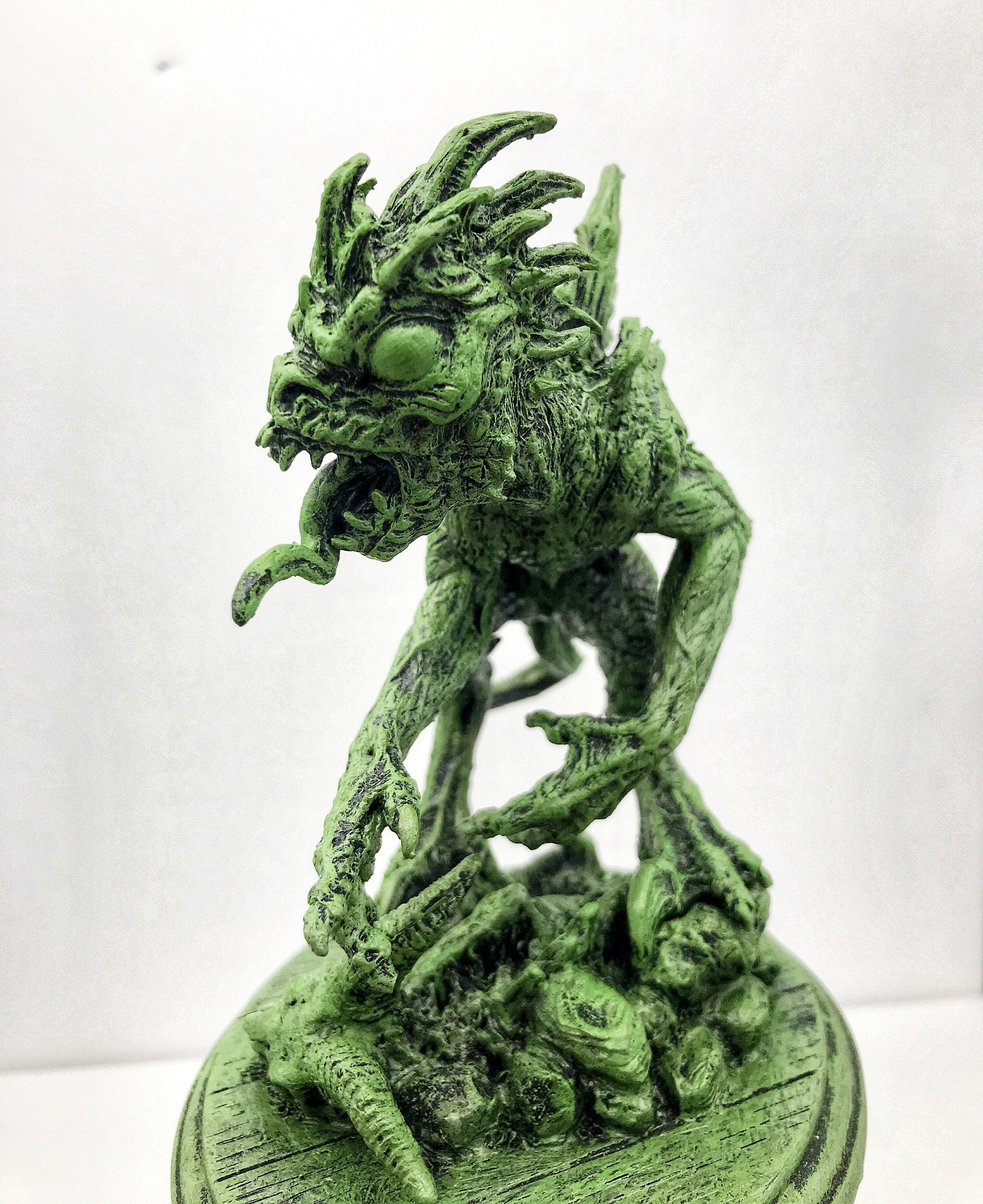 Chupacabra Hand-Painted Resin Figurine