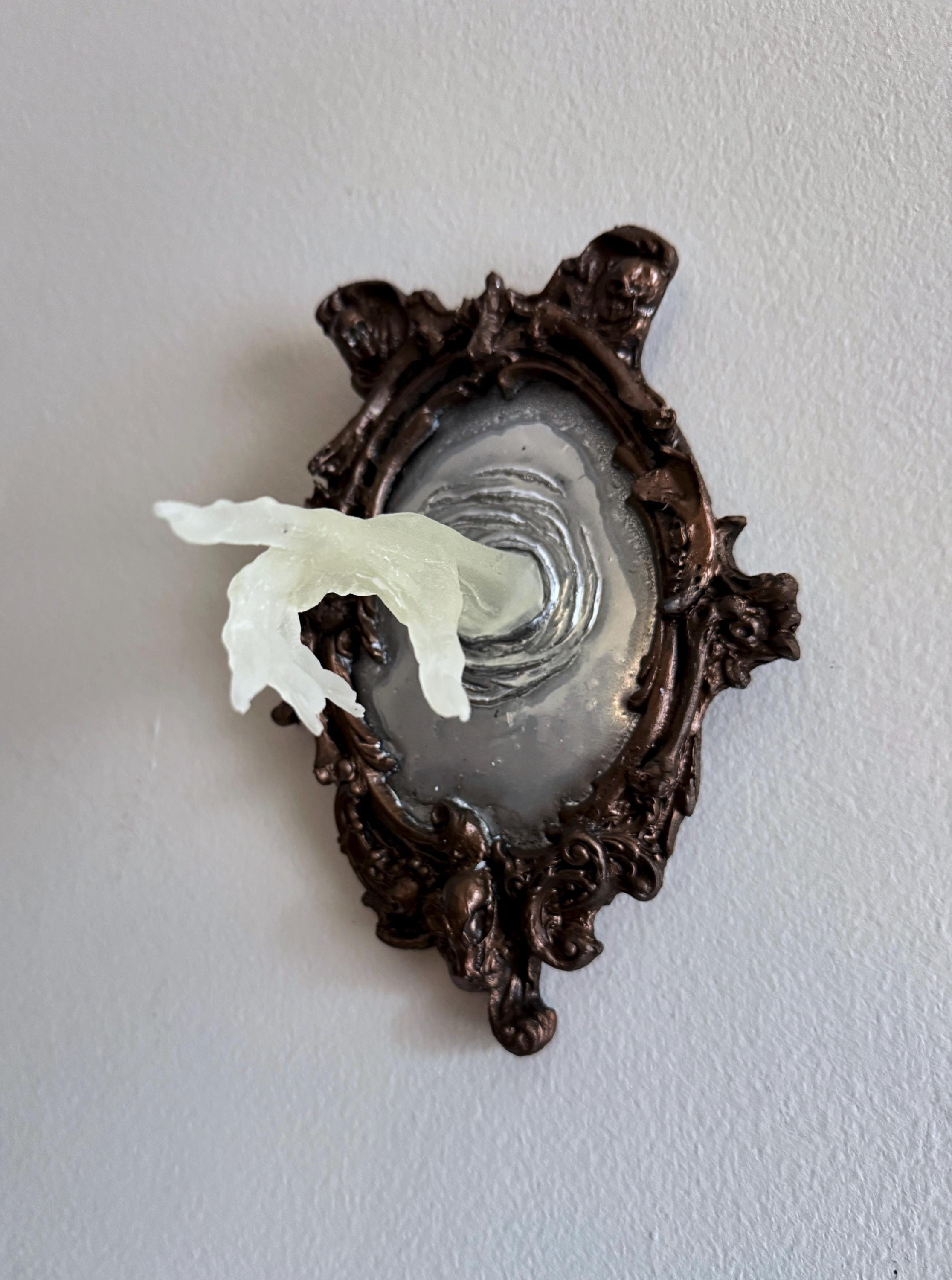 Spectral Hand Wall Plaque — Glow in the Dark