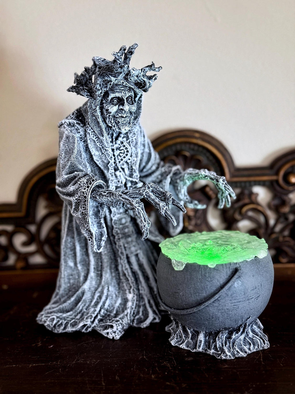 Grýla the Witch Hand-Painted Resin Figurine