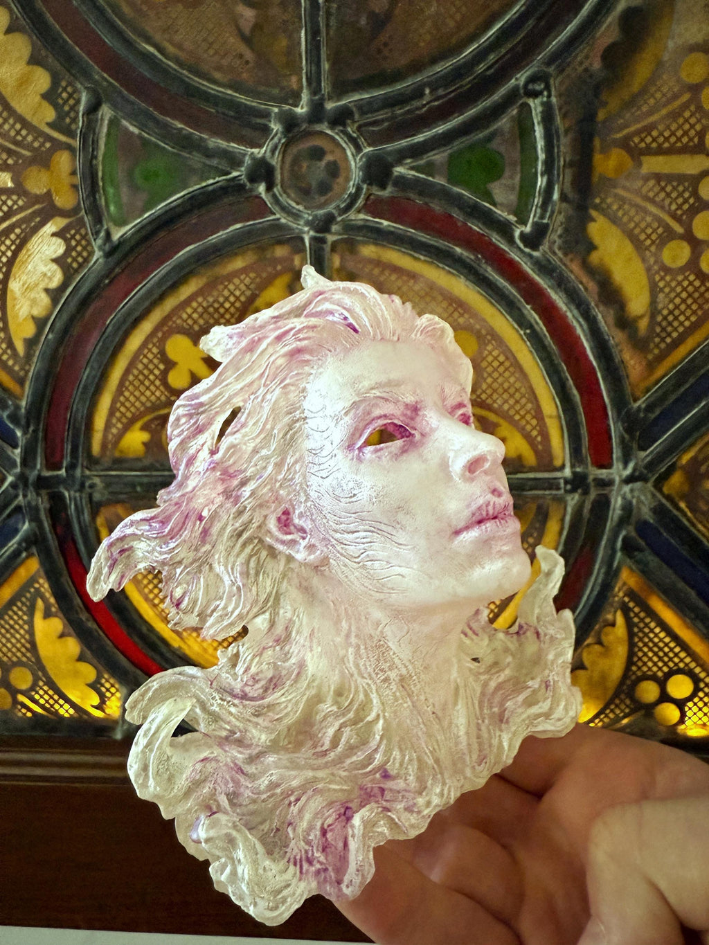 Spirit Summoning Sculpture with LED Tea Light