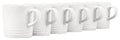 Le Creuset Stoneware London Mugs, 12 oz., Set of 6 – White