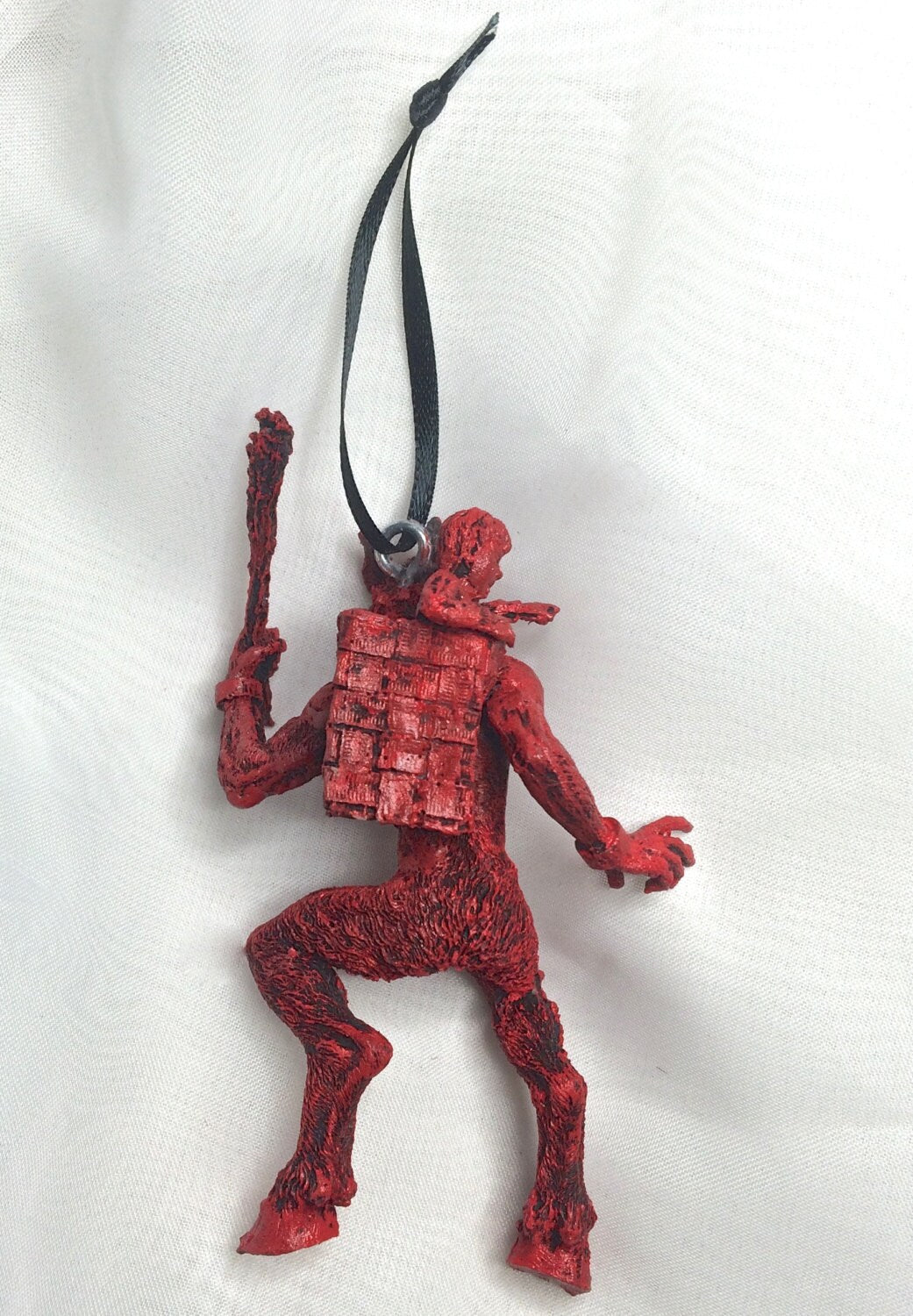 Krampus Hand-Painted Resin Ornament