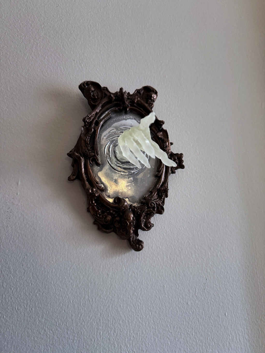 Spectral Hand Wall Plaque — Glow in the Dark