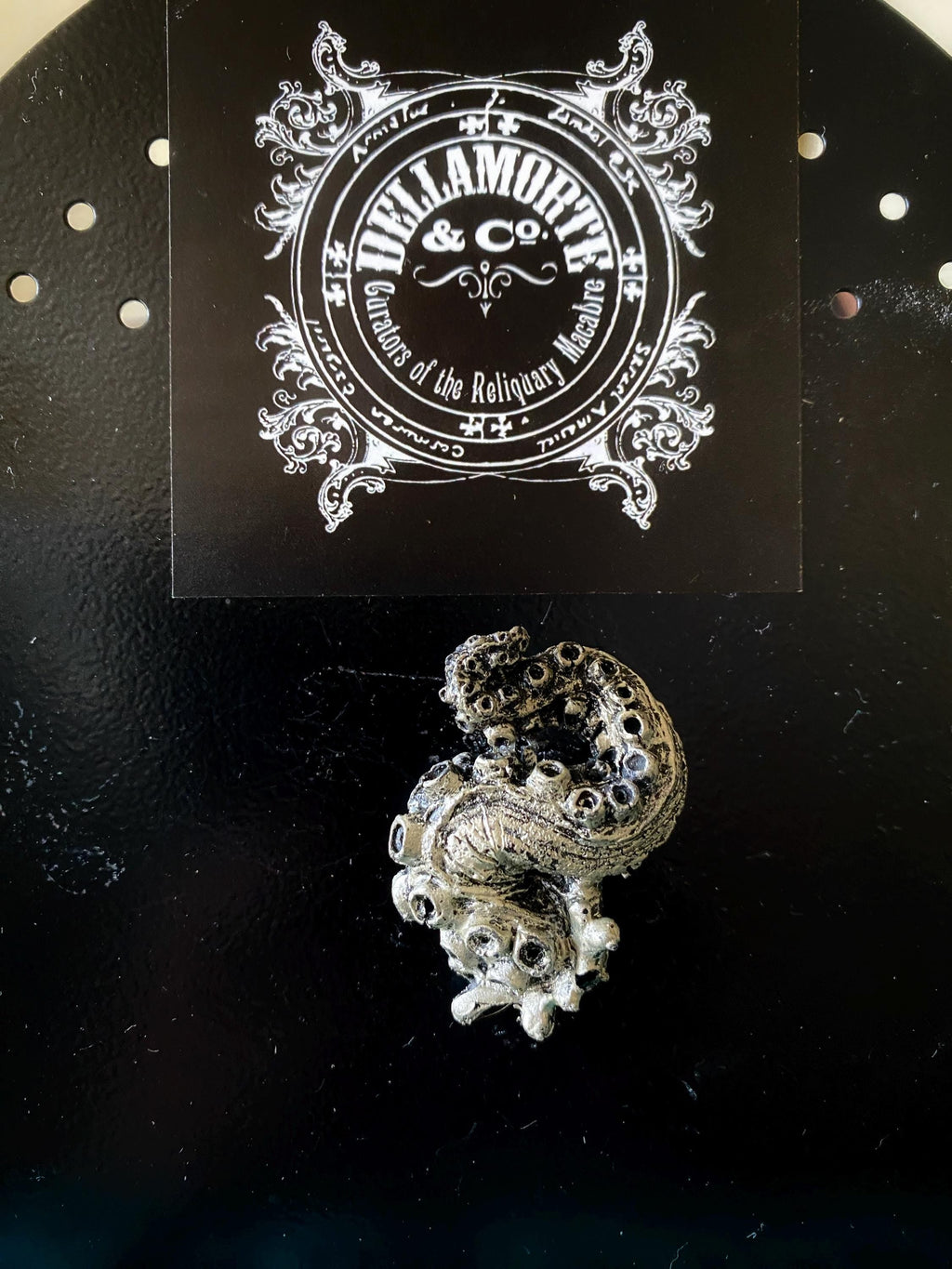 Kraken Tentacle Magnet — Pewter Finish