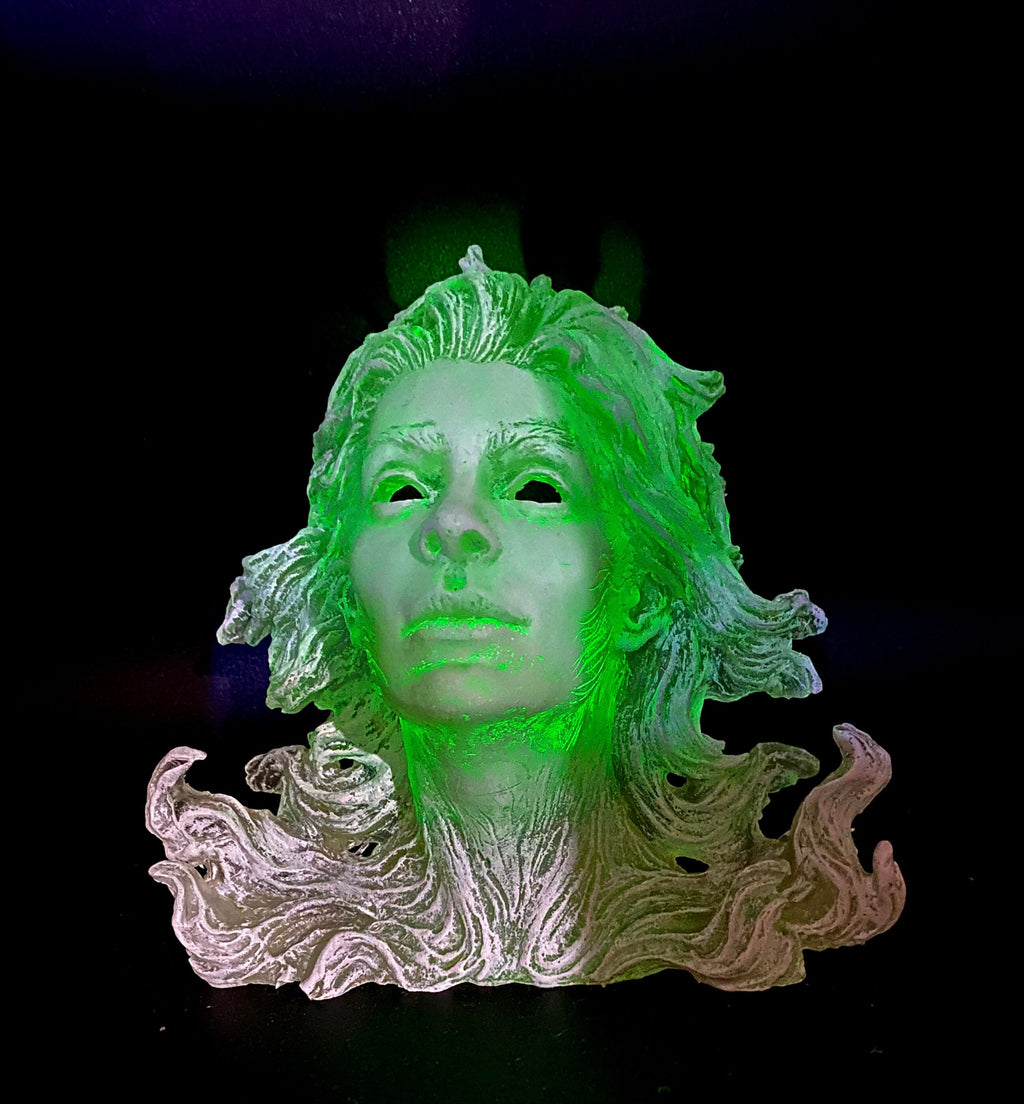 Spirit Summoning Sculpture with LED Tea Light — Version 2