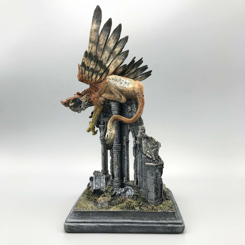 Griffin Hand-Painted Resin Figurine — Full Color