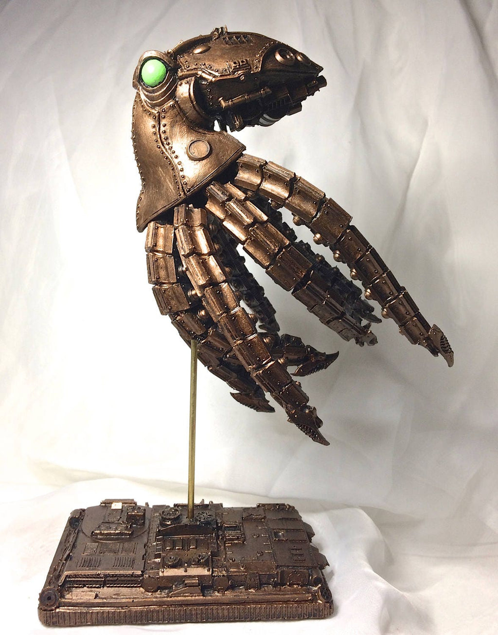 Mecha Kraken Hand-Painted Resin Figurine