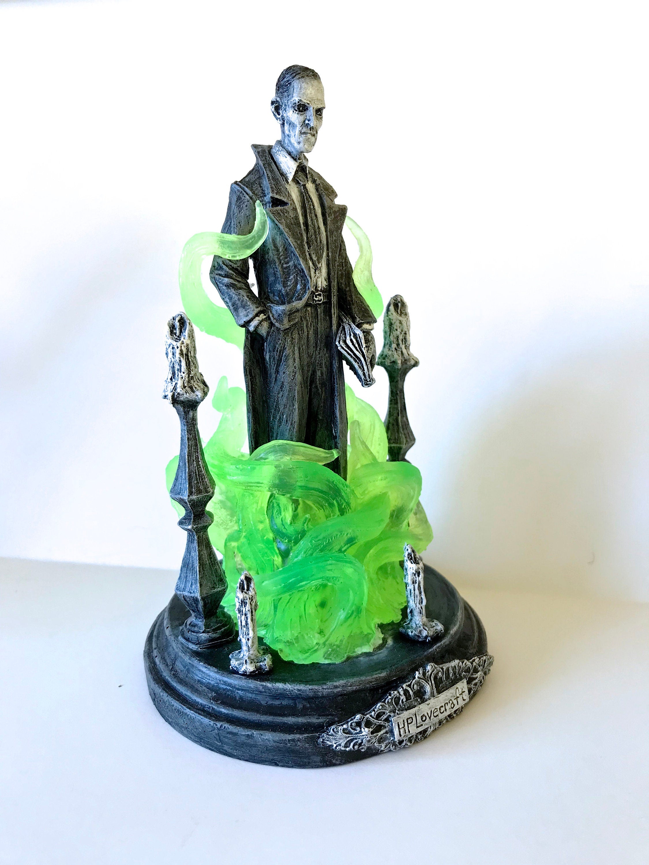 H.P. Lovecraft Statue — designed with Abigail Larson