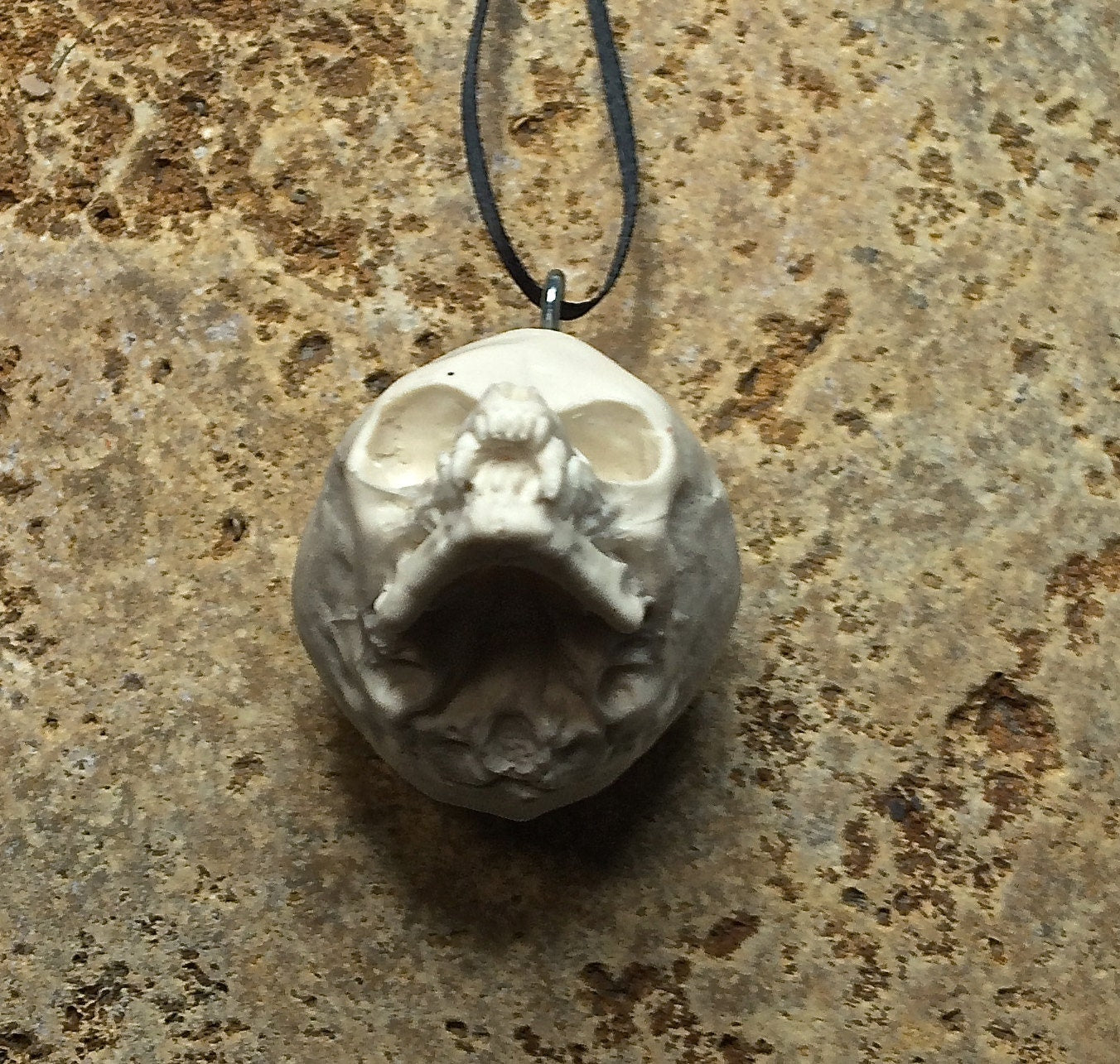 Werewolf Fetal Skull Ornament